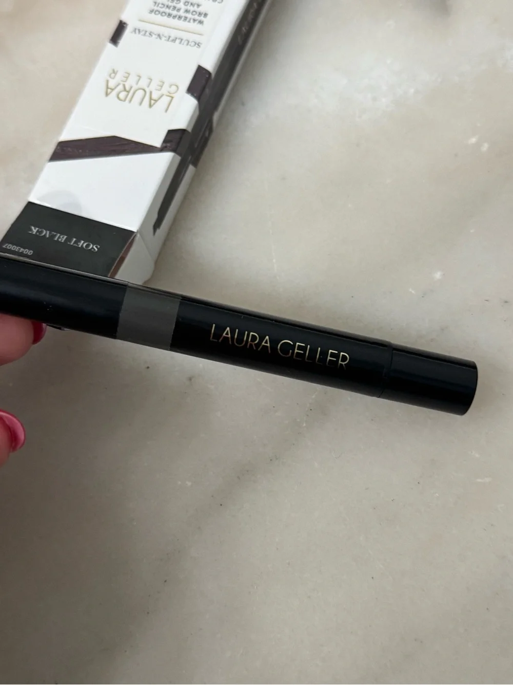 Laura Geller Brow Pencil & Gel Duo — Black